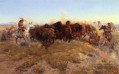 L’entourage occidental américain Charles Marion Russell
